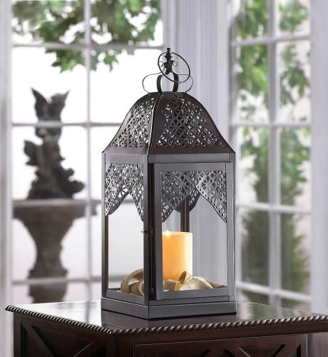 10015363 Wholesale Large Steeple Candle Lantern Candles Candle Lantern Fire Heat Light Whmart