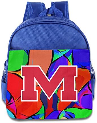Kindgarten Kids Ole Miss Rebels Logo School Backpack Bag