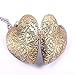 Bronze Heart Friend Photo Picture Frame Locket Pendant Chain Necklace