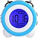 YOUOWO Digital Dual Alarm Clock Loud Alarm Clock Twin Bell Kids Small Clock Large Display with Snooze and Night Light Battery Operated Easy to Set for Heavy Sleepers Bedrooms Desk Travel