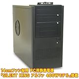 静音電源SilentKing α 400W PCケース(ブラック)