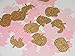 Little Pumpkin Confetti Pink & Gold Glitter - 100 pieces - Baby Shower Birthday Little Pumpkin Party Decor