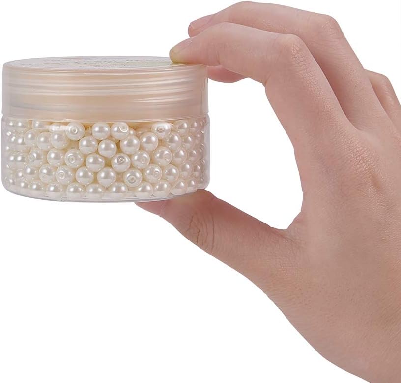 PandaHall 6mm Glass Pearl Beads - Image 5