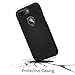 iPhone 7 Plus Case, Willnorn [Norn Armor] Ultra Slim Dual Layer Protective Cellphone Case with Tempered Glass Screen Protector for iPhone 7 Plus - Jet Black