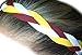 It's Ridic! No Slip Grip /Non-Slip Sports / Athletic Nylon Triple Braided Sports Headband