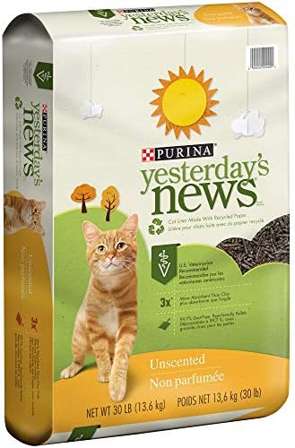 yesterday's news kitty litter