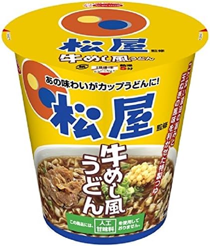 Amazon エースコック 松屋監修 牛めし風うどん 92g 12個 エースコック うどん 通販