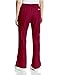 Cherokee Women's Flare Leg Drawstring Scrub Pant, Wine, Medium
