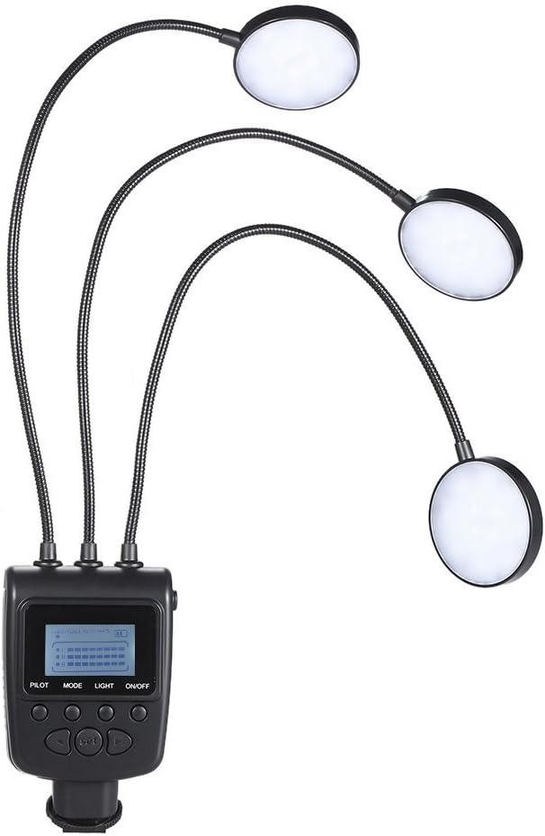 Andoer ML3D Magic LED MakroBlitzLichtLampe Amazon.de Kamera