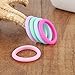 Silicone Wedding Ring for Women, Comfortable Fit Silicone Wedding Bands Rubber Rings for Active Sports Women, Non-toxic, Antibacterial, Breathable