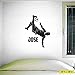 Custom Boys Name Soccer. -0276- Personalized Boys Soccer Wall Decal - Soccer Theme Wall Decal - Bicycle kick - Kicking