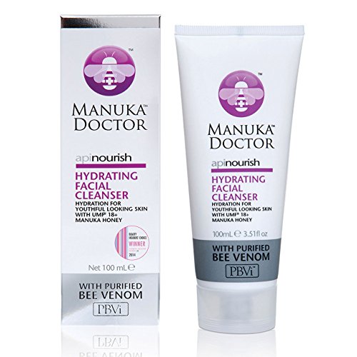 Manuka Doctor Apinourish Hydrating Facial Cleanser, Linen, 3.38 fl oz