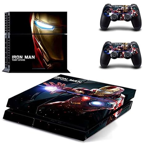 Amazon Com Ps4 Console And 2 Controller Vinyl Skin Cover Set