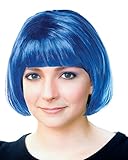 Costume Adventure Women's Short Neon Colored Bob Costume Wig