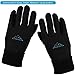 AlpxGear Touchscreen Winter Gloves for Men and Women Comes with Snow Fleece Hat for Cold Weather XL