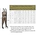 Fly Fishing Waders Breathable Crosswater Chest Waders Hunting Waders for Men Fishing Bib Pants with Boots