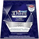 Crest 3D White Luxe Whitestrips Supreme FlexFit-Teeth Whitening Kit
