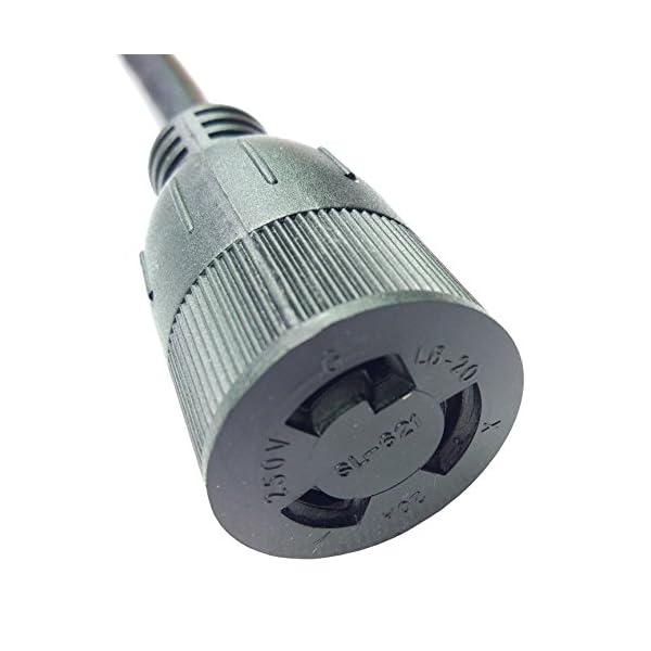 Parkworld-885170-Adapter-Power-Cord-20-AMP-6-20-Plug-to-twist-20-AMP-L6-20-Receptacle Parkworld-885170-Adapter-Power-Cord-20-AMP-6-20-Plug-to-twist-20-AMP-L6-20-Receptacle