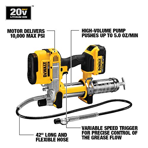 DEWALT 20V MAX Grease Gun - Image 3