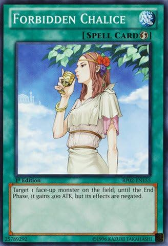 Yu-Gi-Oh! - Forbidden Chalice (BP02-EN155) - Battle Pack 2: War of The Giants - Unlimited Edition - Common