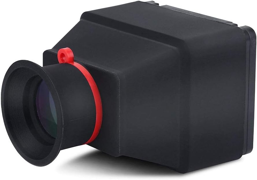 Kafuty LCD Viewfinder 3X Loupe Magnifying for 3.2in Screen DSLR Mirrorless Cameras, Folding Design, Space Saving. (black)