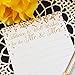 Advice and Well Wishes for the Mr. And Mrs. - Wedding Advice Cards - Faux Confetti Gold Glitter - 4.25x5.5 Vertical Card - Pack of 40