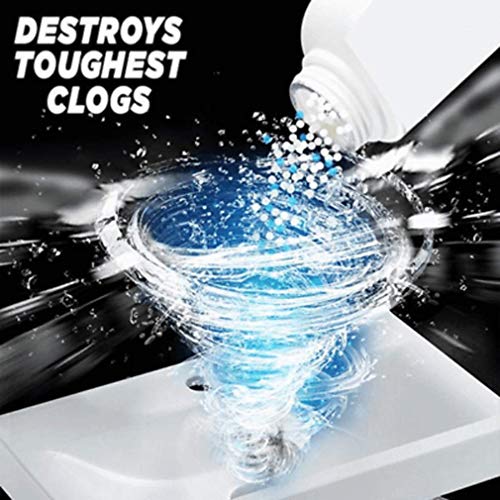 4PACK Powerful Sink and Drain Cleaner, Portable Powder Cleaning Tool Super Clog Remover Chemical Powder Agent for Kitchen Toilet Pipe Dredging - Thumbnail 3