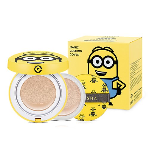 [Missha] Minions Edition Magic Cushion Cover Special SET (#21)
