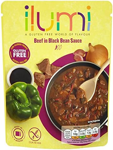 Ilumi Gluten Free Beef in Black Bean Sauce 250g