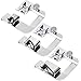 BBTO 3 Sizes Rolled Hem Pressure Foot Sewing Machine Presser Foot Hemmer Foot Set (1/2 Inch, 3/4 Inch, 1 Inch) Fit for Most Low Shank Sewing Machines