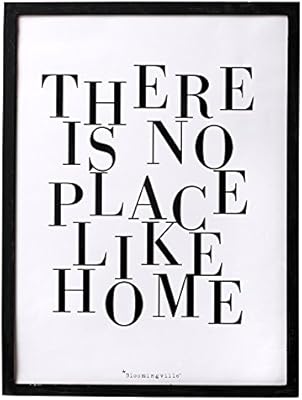Wood Framed There Is No Place Like Home Wall Decor Buy Online At Best Price In Uae Amazon Ae