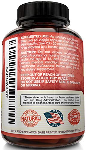 Organic Apple Cider Vinegar Capsules - Extra Strength ACV Pills Supplement - Best for Healthy Weight Loss, Diet, Digestion, Detox, Immune - Powerful Cleanser & Appetite Suppressant Non-GMO - Thumbnail 7