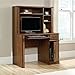Sauder Orchard Hills Desk with Hutch, Milled Cherry finish