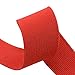 Strapcrafts 1-Inch Wide by 3-Yard Colored Elastic Band,Red 72150