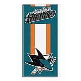 The Northwest Company Officially Licensed NHL San Jose Sharks Zone Read Beach Towel, 30