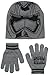 Star Wars Big Boys' Episode 7 Captain Phasma Helmet Beanie and Glove Set, Grey, One Size