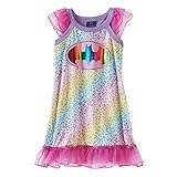 DC Comics Little Girls' Cheetah Print Batgirl Nightgown