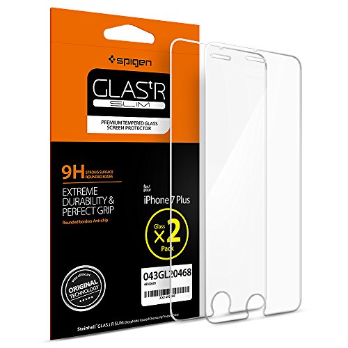 Spigen Glas tR Slim 0.35 mm iPhone 7 Plus Screen Protector Tempered Glass / 2 Pack for iPhone 7 Plus