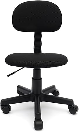 Amazon オフィスチェア パソコンチェア コンパクト デスクチェア Pcチェア いす 椅子 イス チェア 学習 子供部屋塾 ブラック デスクチェア 文房具 オフィス用品