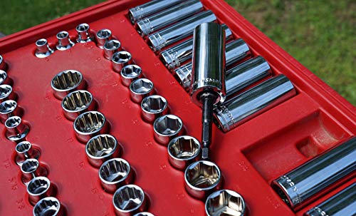 Socket Adapter for Drill and Impact Drill. 1/4, 3/8, and 1/2 Inch Socket Set Adapters Turn Your Drill Into a Powerful Socket Driver! - Thumbnail 3