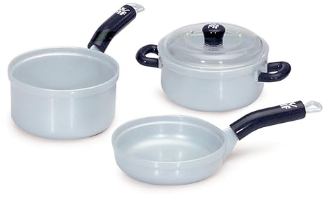 Theo Klein 9435 - WMF Pfannen- und Topf-Set, 3-teilig, Spielzeug