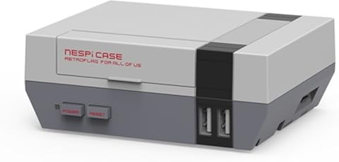 QKP Retroflag NESPi Estuche Diseñado para Raspberry Pi 3/2 / B +