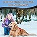Snow & Ice Melter - Powerful Chloride & Rock Salt Pellet Blend - Contains Magnesium, Calcium and Sodium Chloride for Sidewalks, Driveways and Other Surfaces, Works on Contact - 12 lb Shaker Jug