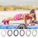 MOKANI 10 Pack Silicone Wedding Ring for Women, Thin and Stackable Rubber Band, Fashion, Colorful, Comfortable fit, Skin Safe (Z: 10 Pack, 10(19.8mm))