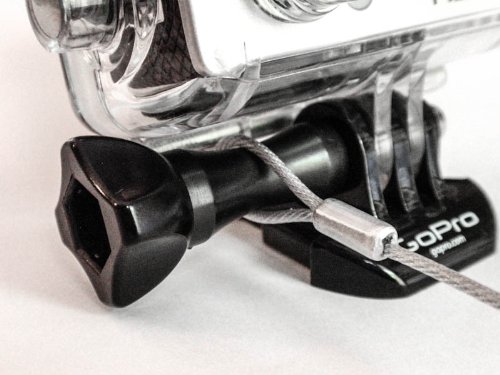 The-Accessory-Pro-24-inch-Stainless-Steel-Tether-Lanyard-compatible-with-all-GoPro-cameras