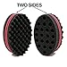 4 Pcs Varied Small Hair Twist Sponge Brush For Dreads Locking Twist Afro Curl Coil Wave Hair Care Tool (Blend)
