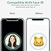 BOVON iPhone Xs Max Screen Protector (2 Packs) (2018), [Ultra Clear] [3D Touch] [Case-Friendly][Scratch Proof] Tempered Glass Film Alignment Frame for Apple iPhone Xs Max 6.5 inch (Clear) (Clear)