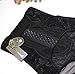 ShaperQueen-1020 Women Best Waist Cincher Girdle Belly Trainer Corset Body Shapewear (M, Black)