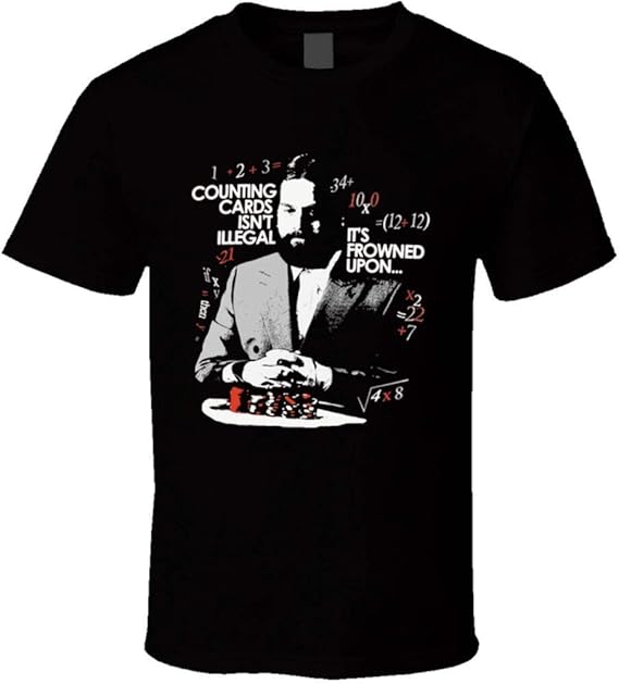 Hangover Counting Cards T Shirt Gift Tee Graphic for Womens Man Clothing