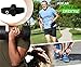 Arua Silicone Wedding Ring for Men. Comfortable and Durable Rubber Wedding Band for Sports, Gym, Outdoors - 2mm Thick - Silicone Wristband Included (Black, Size 10 (19.8 mm Diameter))